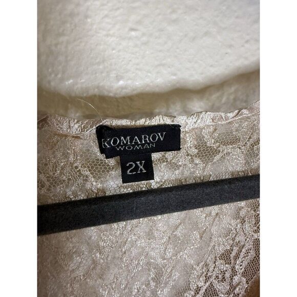 Komarov Embellished Dress With Jacket Size 2x - Picture 5 of 7